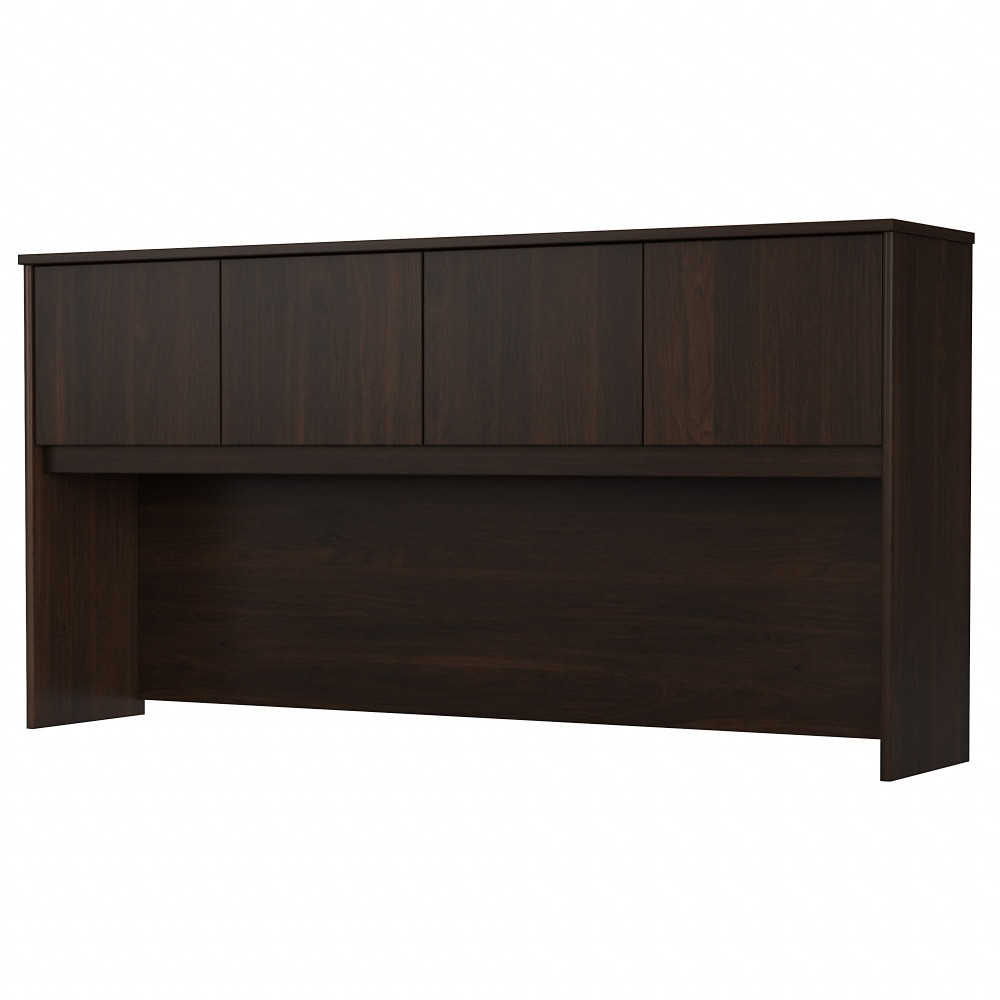 BUSH INDUSTRIES INC. SCH172BW Bush Business Furniture Studio C 72inW Desk Hutch, Black Walnut, Standard Delivery