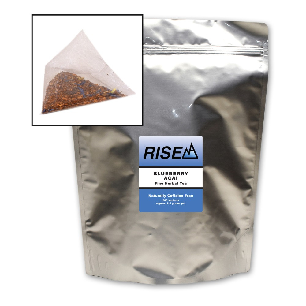 WHITE LION TEA RISE NA 759200  Blueberry Acai Tea, 8 Oz, Bag Of 200 Sachets