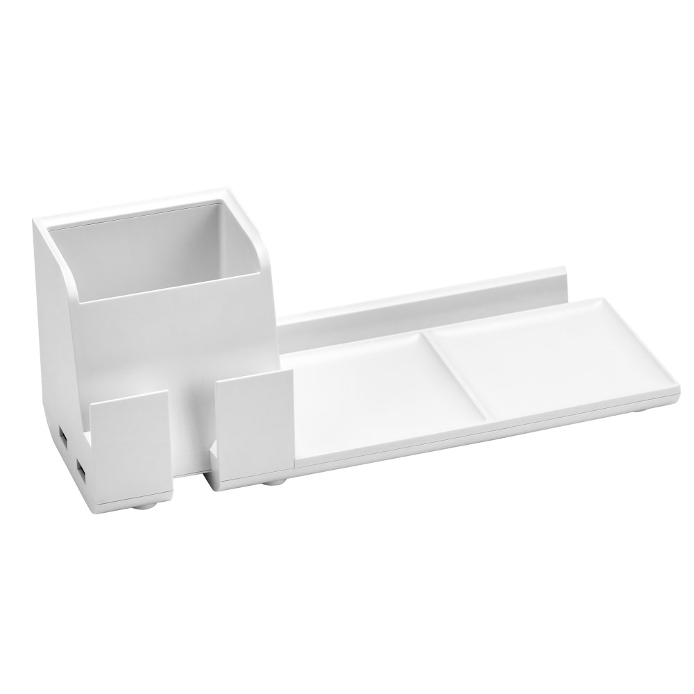 AMAX INCORPORATED Bostitch KT2-BASEPHONE-WHT  Konnect Desk Organizer Power Base, White