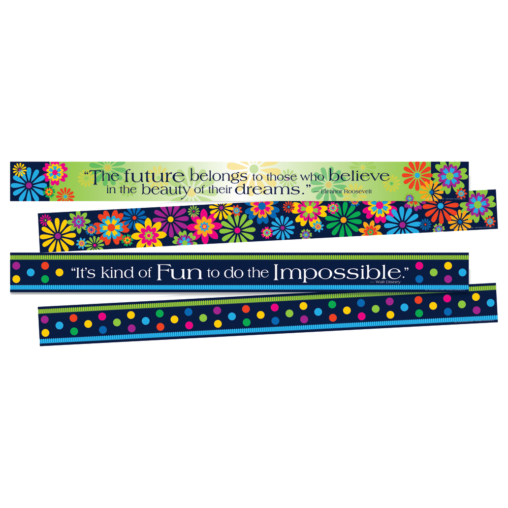BARKER CREEK PUBLISHING, INC. BC916 Barker Creek Double-Sided Border Strips, 3in x 35in, Italy, Set Of 24