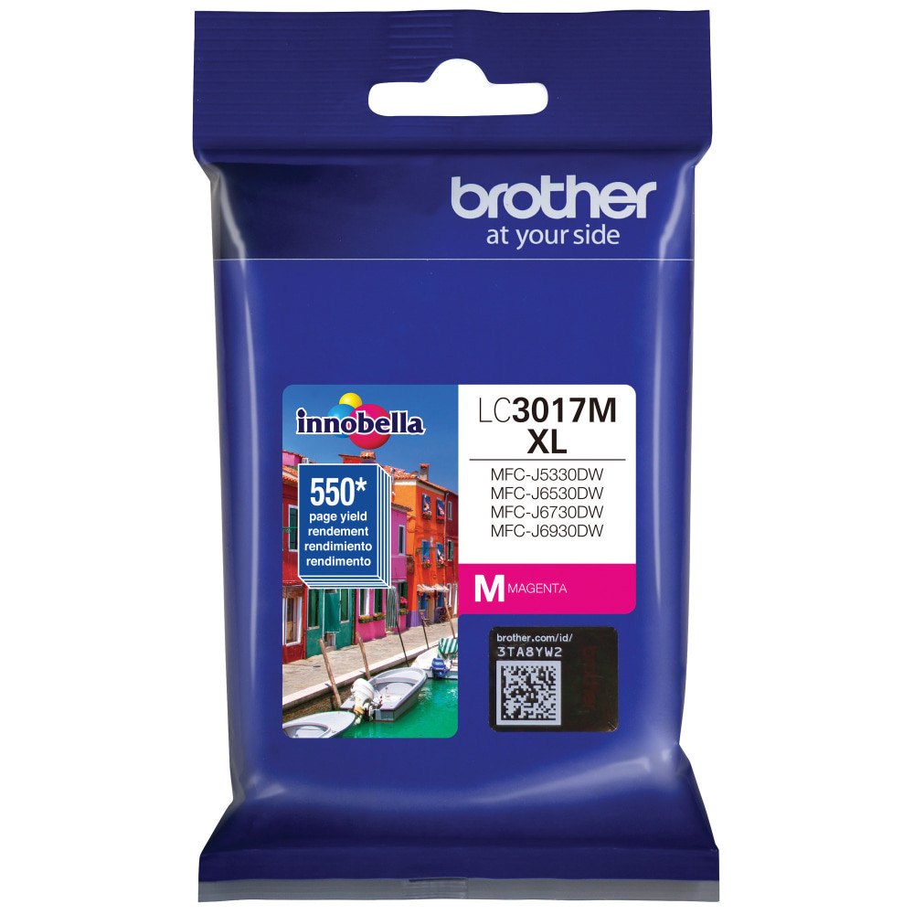 BROTHER INTL CORP LC3017M Brother LC3017I Magenta High-Yield Ink Cartridge, LC3017M