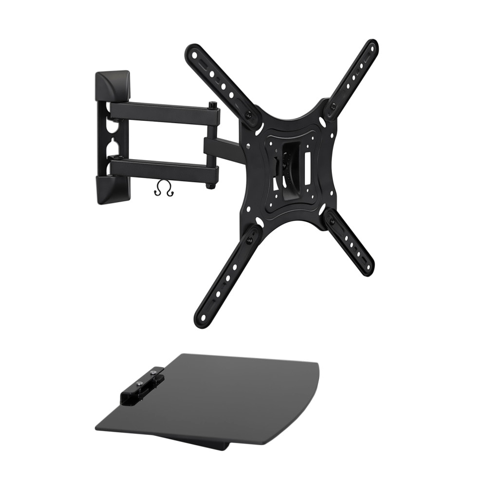 TRANSFORM PARTNERS LLC Mount-It! MI-894  MI-894 TV Mount With AV Shelf, Black