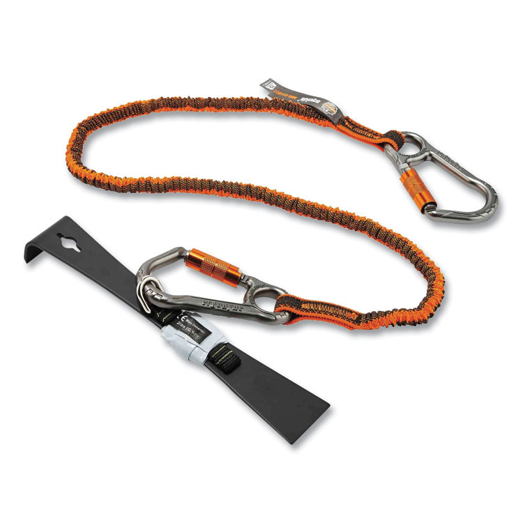 TENACIOUS HOLDINGS, INC. ergodyne® 19655 Squids 3185 Glazier Tool Tethering Kit, Assorted Max Working Capacities, Lengths and Colors