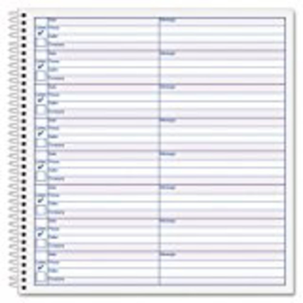 TOPS BUSINESS FORMS TOPS 4416  Voice Message Log Book