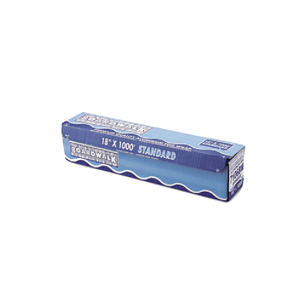 REYNOLDS CONSUMER PRODUCTS LLC Boardwalk 7106BW  Standard Aluminum Foil Roll, 18in x 1,000ft, Silver