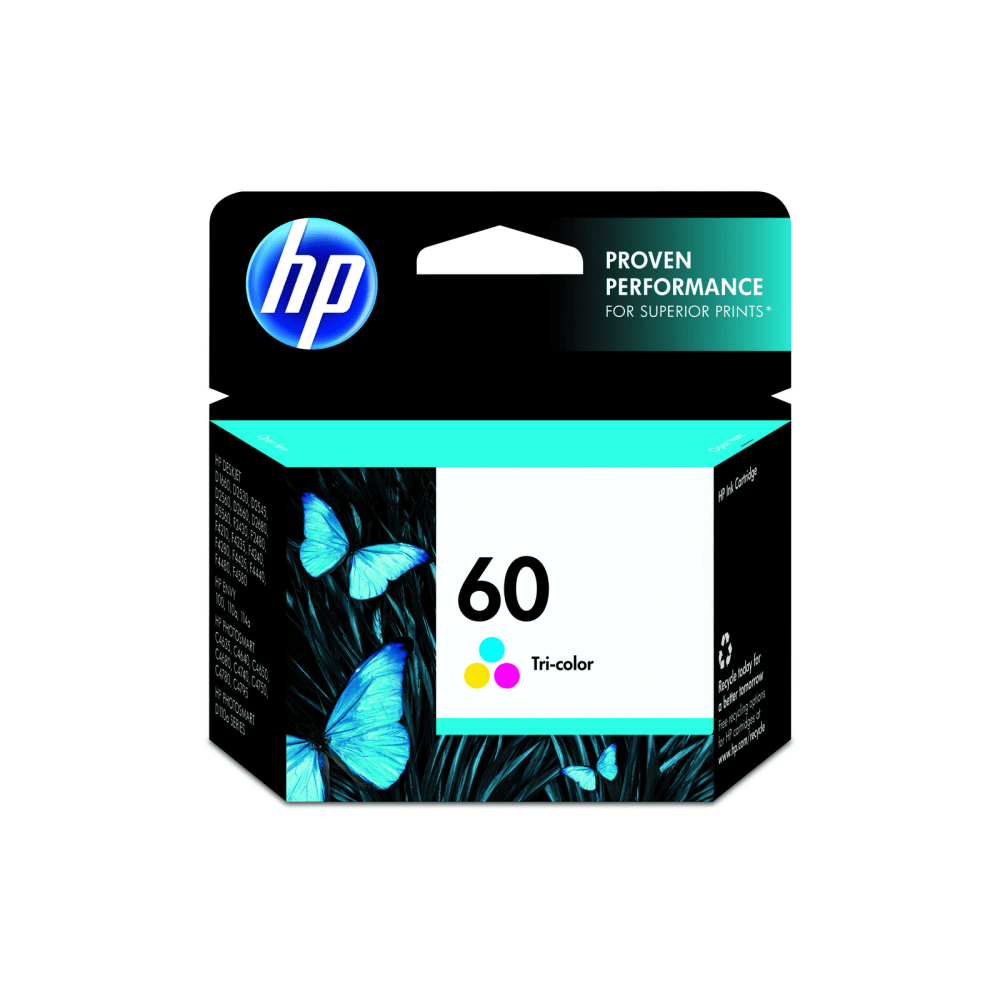 HP INC. CC643WN HP 60 Tri-Color Ink Cartridge, CC643WN