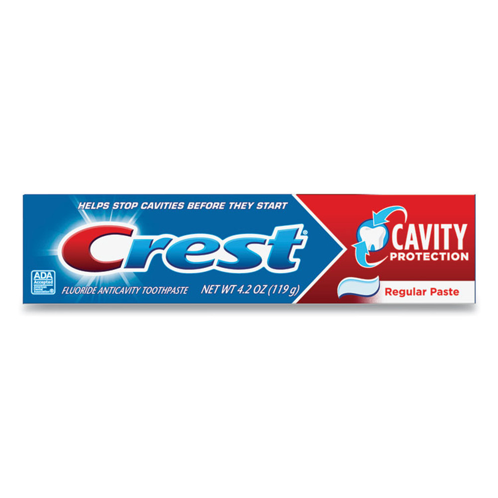 PROCTER & GAMBLE Crest® 322 Cavity Protection Toothpaste, Regular, 4.2 oz Tube