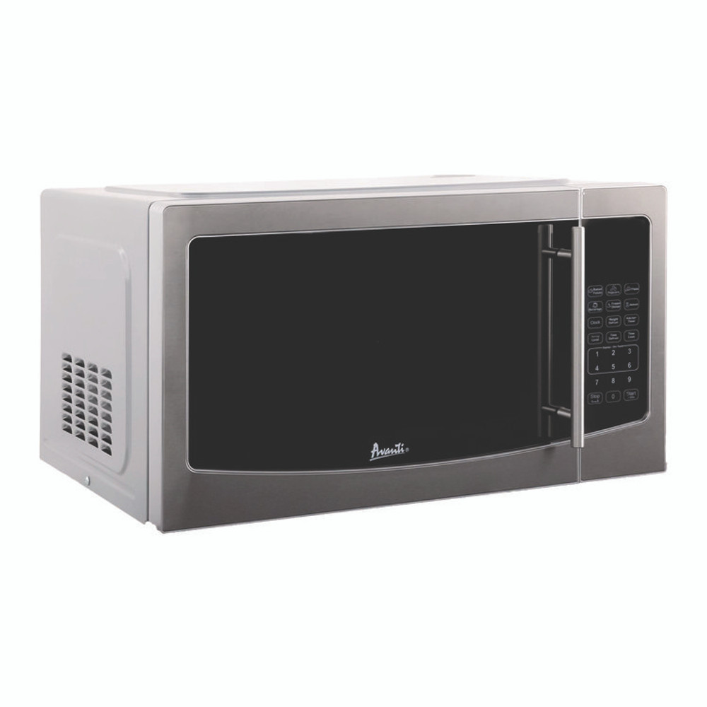 AVANTI MT116V4M 1.1 cu. ft. Stainless Steel Microwave Oven, 1,000 W, Mirror-Finish