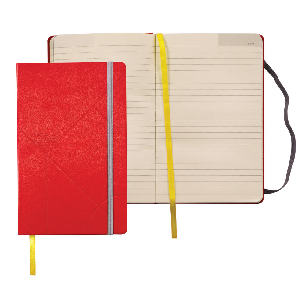 TOPS BUSINESS FORMS 56873 TOPS Idea Collective Hardbound Journal, 8 1/4in x 5in, Red, 120 Sheets