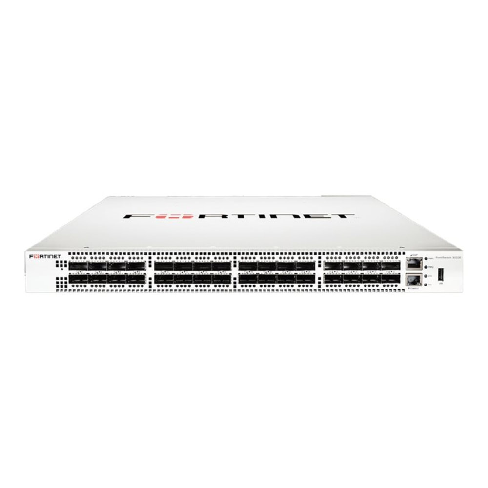 GEORGIA PEACH PRODUCTS, INC. FS-3032E Fortinet FortiSwitch 3032E - Switch - managed - 32 x 100 Gigabit QSFP28 / 40 Gigabit QSFP+ - rack-mountable