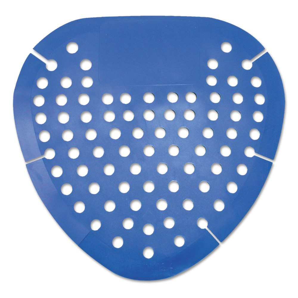 BOARDWALK BWK1002  Urinal Screens, Bubblegum Scent, Blue, Box Of 12 Screens