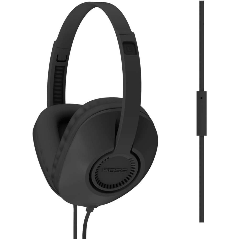 KOSS CORPORATION Koss 189270  UR23i Headset - Stereo - Mini-phone (3.5mm) - Wired - 34 Ohm - 20 Hz - 20 kHz - Over-the-head - Binaural - Circumaural - 3.94 ft Cable - Black