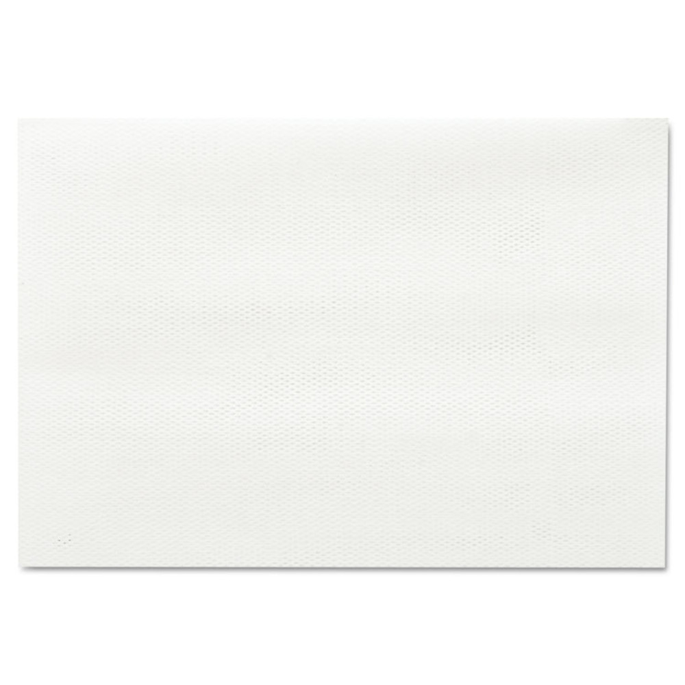 CHICOPEE, INC Chix® 0930 Masslinn Shop Towels, 1-Ply, 12 x 17, Unscented, White, 100/Pack, 12 Packs/Carton