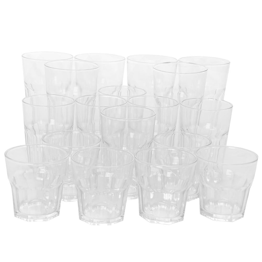CRYSTAL PROMOTIONS Better Chef 99589244M  18-Piece Glassware Set, Clear