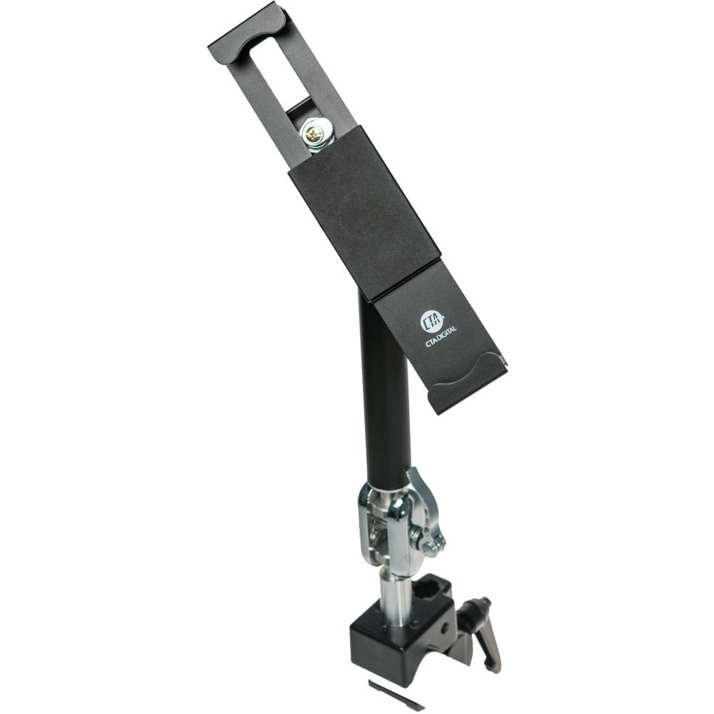 CTA DIGITAL PAD-HPCS  Heavy-Duty Security Pole Clamp For 7in-14in Tablets, Including iPad 10.2in (7th/8th/9th Generation)