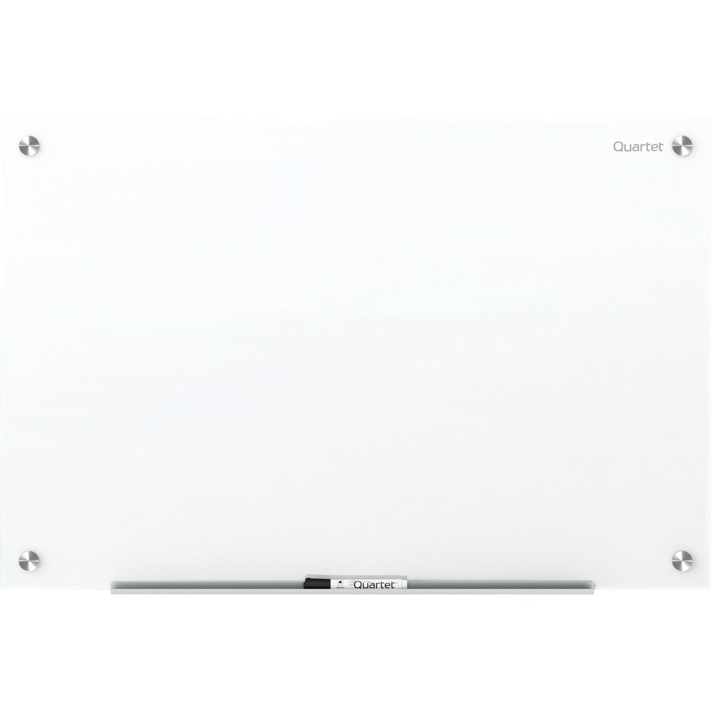 ACCO BRANDS USA, LLC G24836W Quartet Magnetic Unframed Dry-Erase Whiteboard, 48in x 36in, Brilliance White