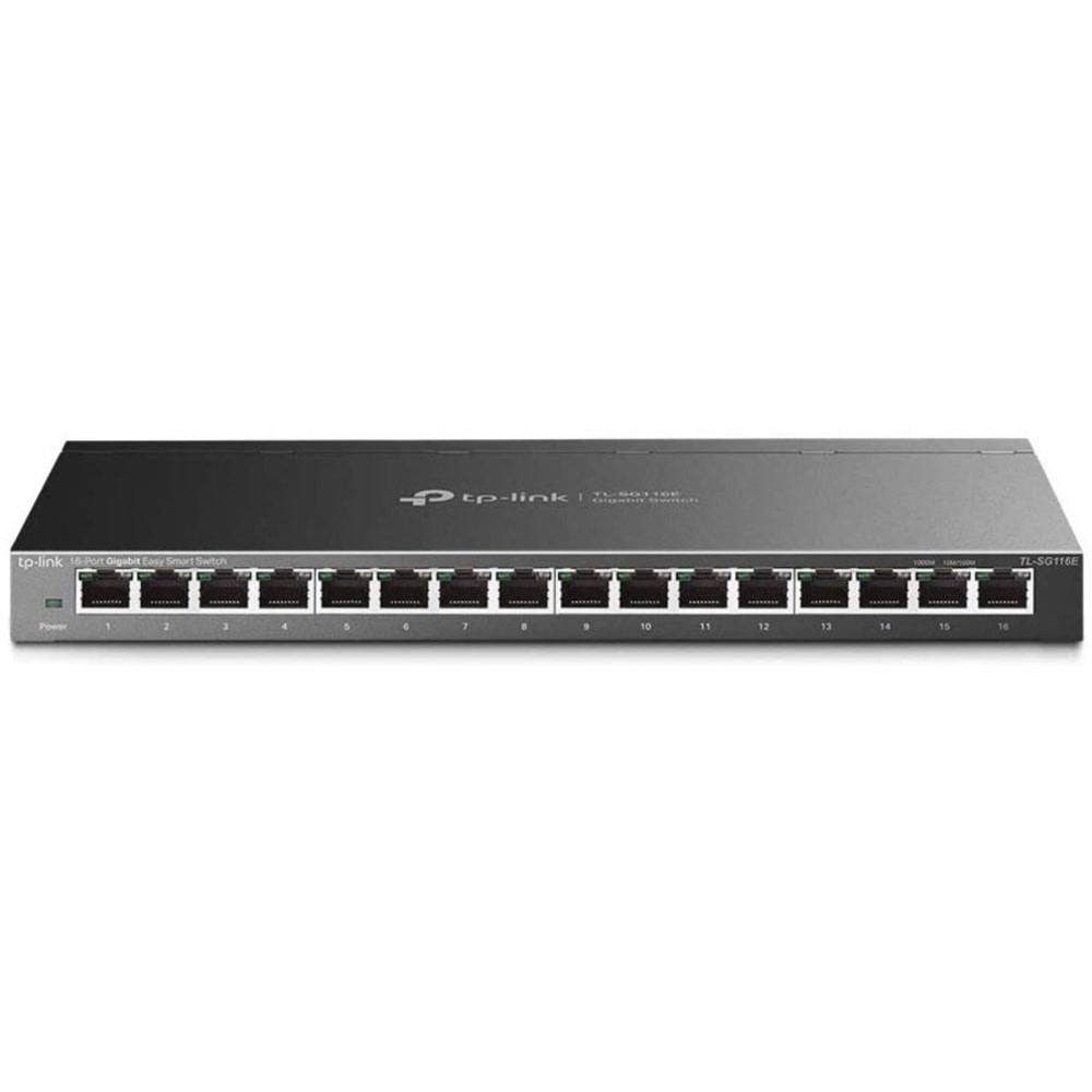 Green technology reduces power consumption  Plug and play, with no configuration required  Durable metal casing of superior quality and professional appearance  Intelligent management via a web user interface and downloadable utility  16 10/100/1000Mbps RJ45 ports