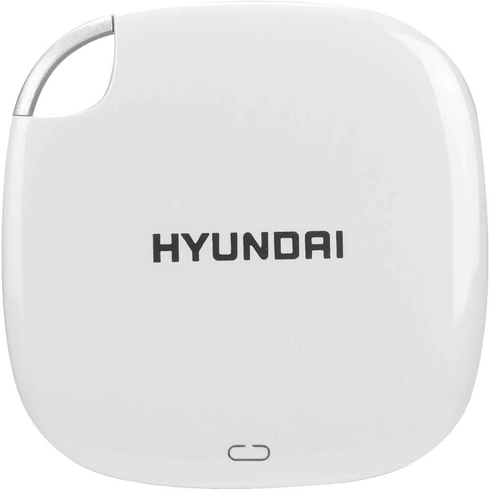 IBRIDGE MANUFACTURING INC HTESD250PW Hyundai 256GB Portable External Solid State Drive, HTESD250PW, Pearl White