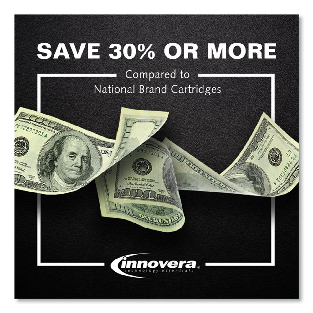 INNOVERA W2123A Remanufactured Magenta Toner, Replacement for 212A (W2123A), 4,500 Page-Yield