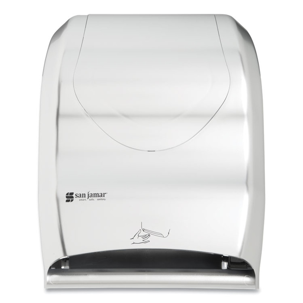 CFS BRANDS San Jamar® T1470SS Smart System with iQ Sensor Towel Dispenser, 16.5 x 9.75 x 12, Silver