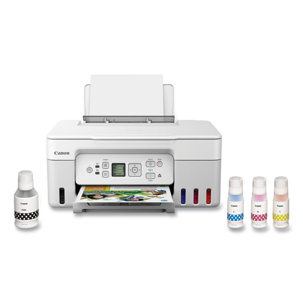 INNOVERA Canon® 5805C022 PIXMA G3270 Wireless MegaTank All-In-One Printer, Copy/Print/Scan, White