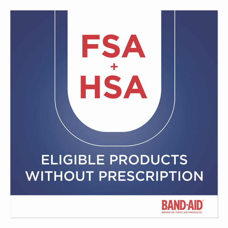 JOHNSON & JOHNSON BAND-AID® 4711 Sheer and Clear Adhesive Bandages, Assorted Sizes, 280/Box