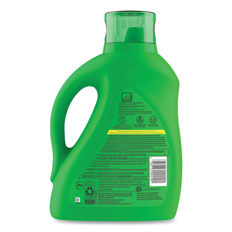 PROCTER & GAMBLE Gain® 09210 Liquid Laundry Detergent, Gain Original Scent, 88 oz Pour Bottle, 4/Carton