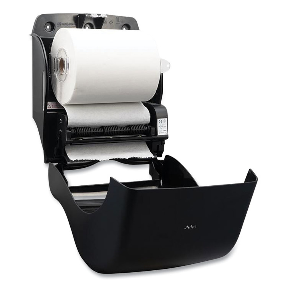 CFS BRANDS San Jamar® T8000REBK Ecological Automatic Towel Dispenser, 9.1 x 14.4 x 11.8, Black