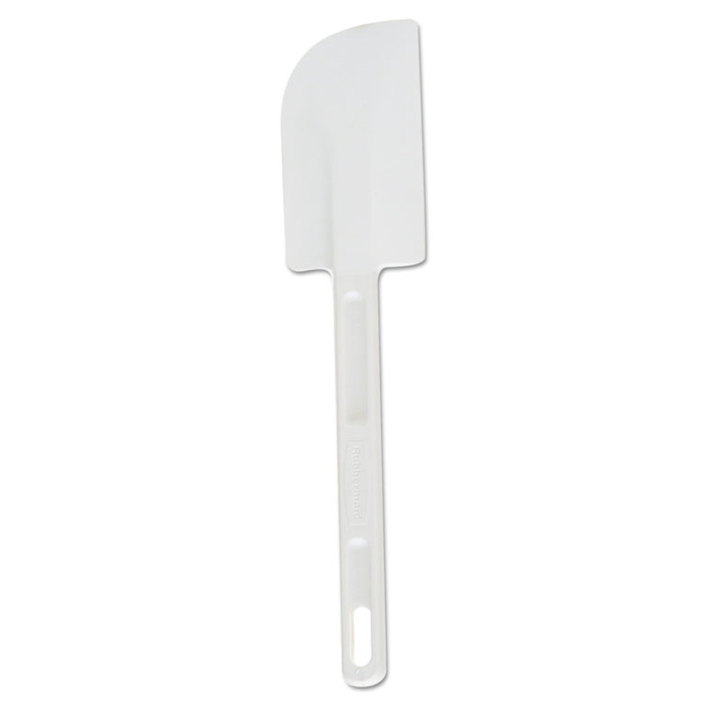 RUBBERMAID COMMERCIAL PROD. 1901 WHI Cook's Scraper, Plastic, 9.5", White