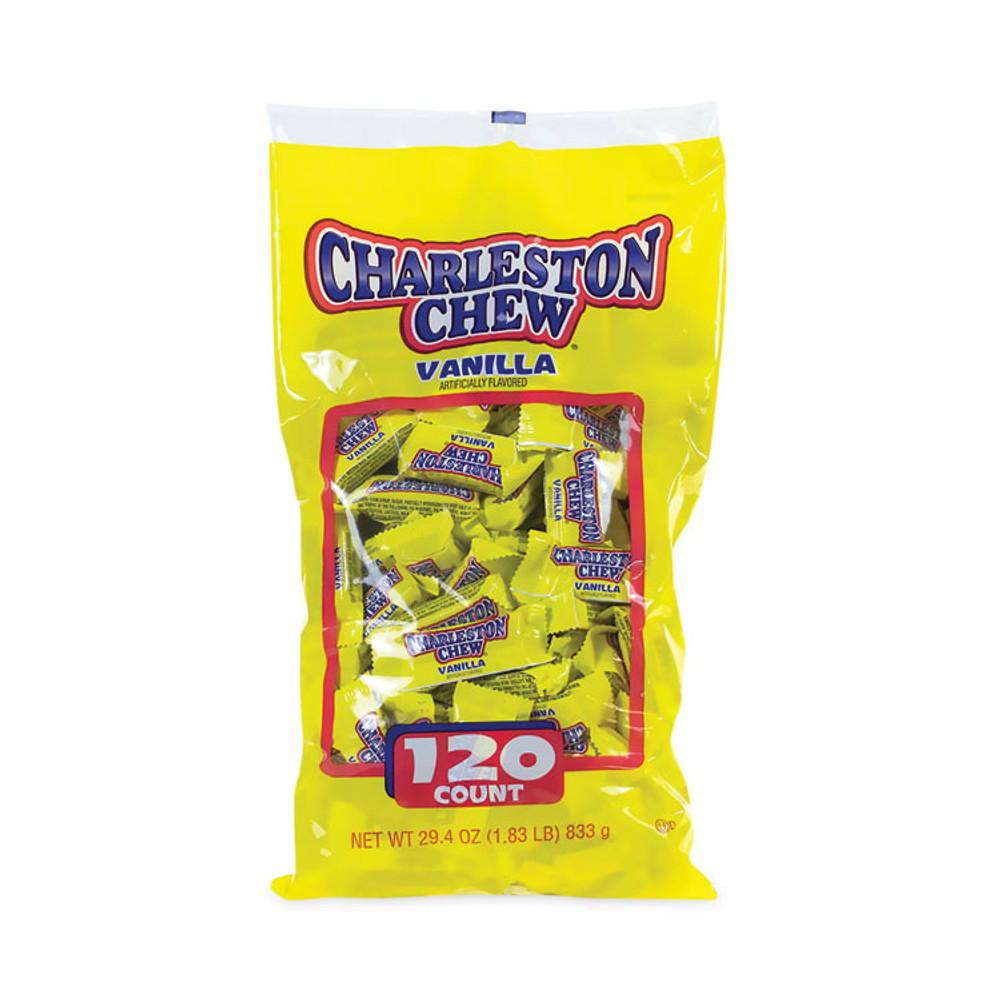 TOOTSIE ROLL INDUSTRIES Charleston Chews 20900085 Snack Size Chocolate Candy, 1.83 lb Bag, 120 Pieces/Bag