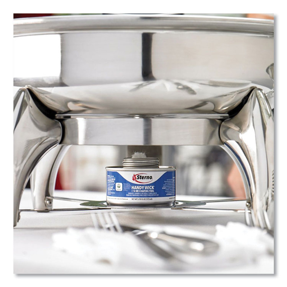STERNO GROUP 10364 Handy Wick Chafing Fuel, Methanol, 4 Hour Burn, 4.84 oz Can, 24/Carton