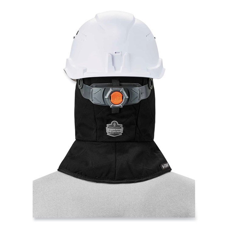 TENACIOUS HOLDINGS, INC. ergodyne® 16877 N-Ferno 6877 3-Layer FR Winter Liner, Fleece/Foam/Modacrylic Cotton, One Size Fits Most, Black