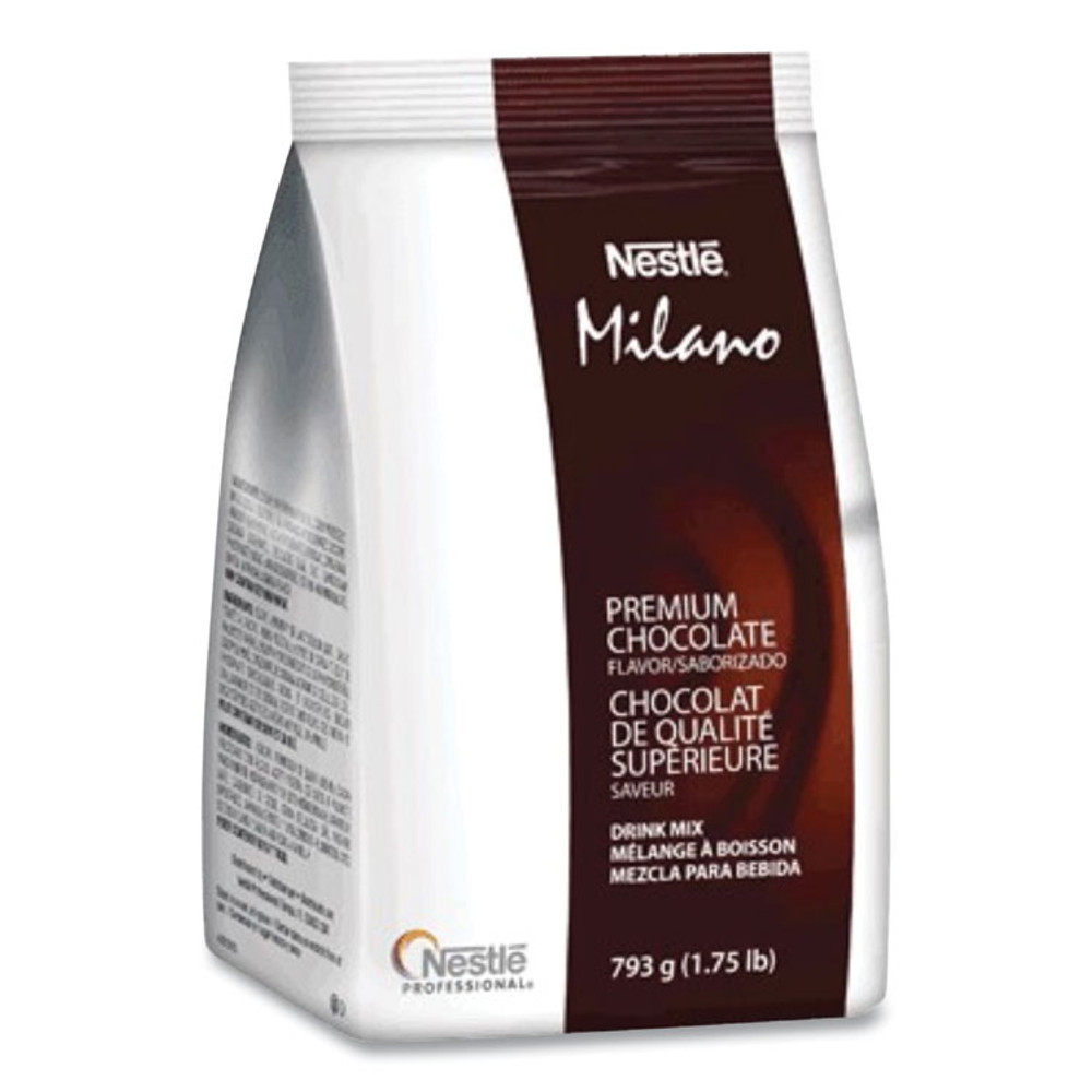 NESTLE Nescafé® 10343CT Premium Hot Chocolate Mix, 1.75 lb Bag, 4/Carton