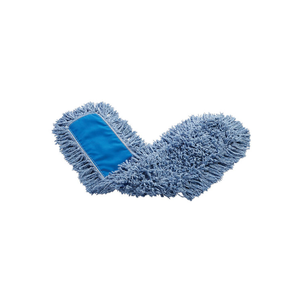 RUBBERMAID COMMERCIAL PROD. J255 BLUE Twisted Loop Blend Dust Mop, Blend, 36 x 5, Blue