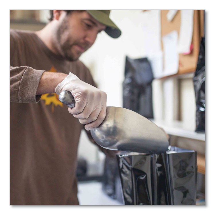 AMMEX CORPORATION X3® by GPX342100 Industrial Vinyl Gloves, Powder-Free, Small, 3 mil Thick, 9.5" Long, Clear, 100/Box, 10 Boxes/Carton