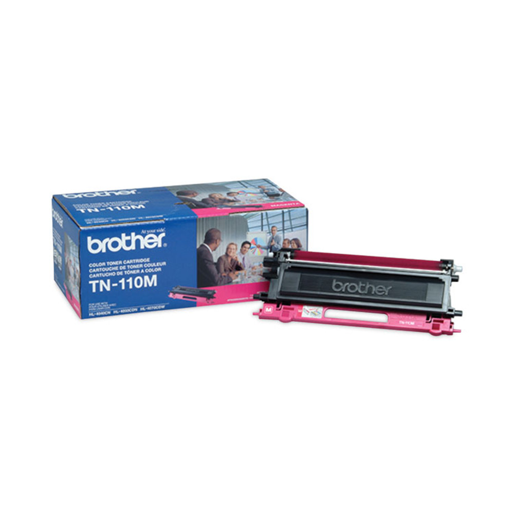 BROTHER INTL. CORP. TN110M TN110M Toner, 1,500 Page-Yield, Magenta