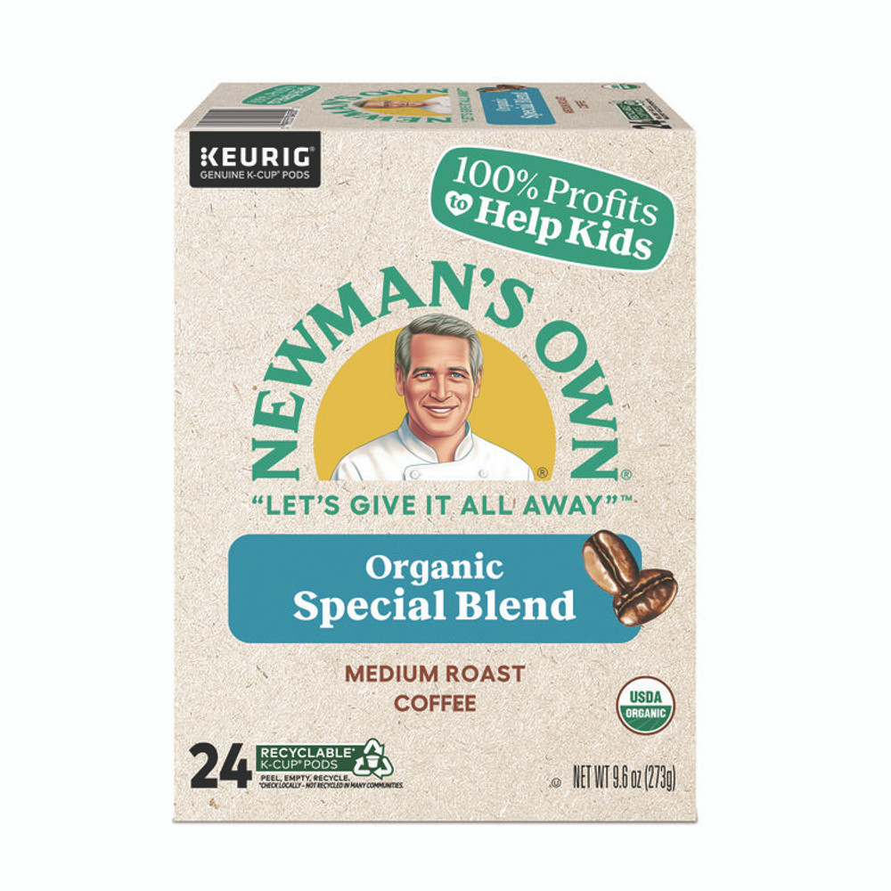 KEURIG DR PEPPER Newman's Own® Organics 4050CT Special Blend Coffee K-Cups, 96/Carton