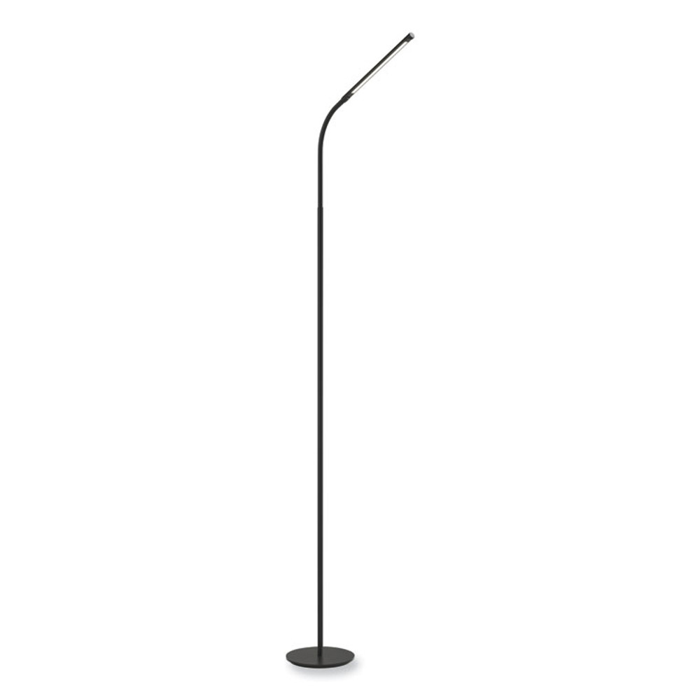 SAFCO PRODUCTS 1017BL Resi LED Floor Lamp, Gooseneck, 60" Tall, Black