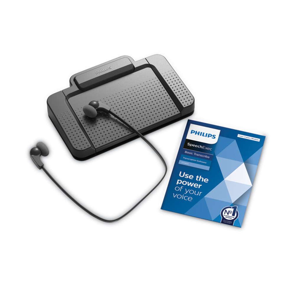 PHILIPS SPEECH PROCESSING LFH717706 LFH7177 SpeechExec Digital Transcription Kit, For Use with Philips DPM6000/DPM7000/DPM8900 Recorders