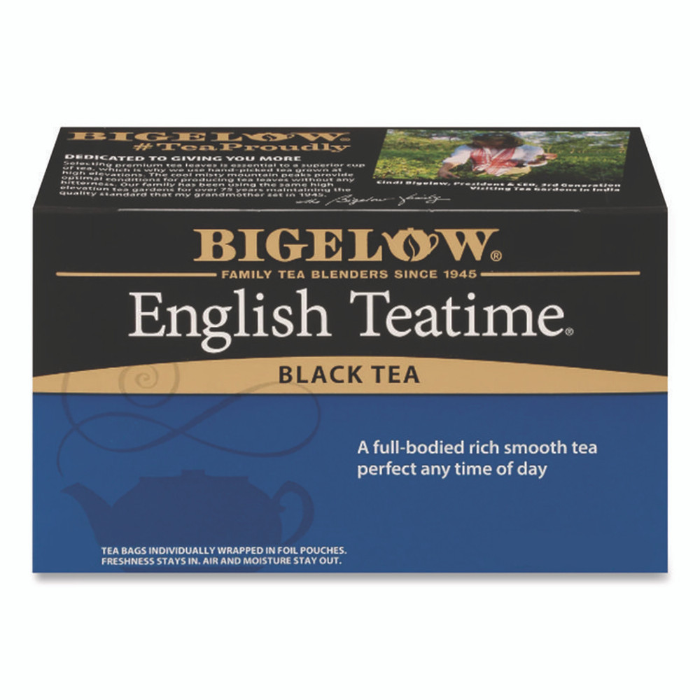KEURIG DR PEPPER Bigelow® RCB003451 English Teatime Black Tea, 0.08 oz Tea Bag, 28/Box