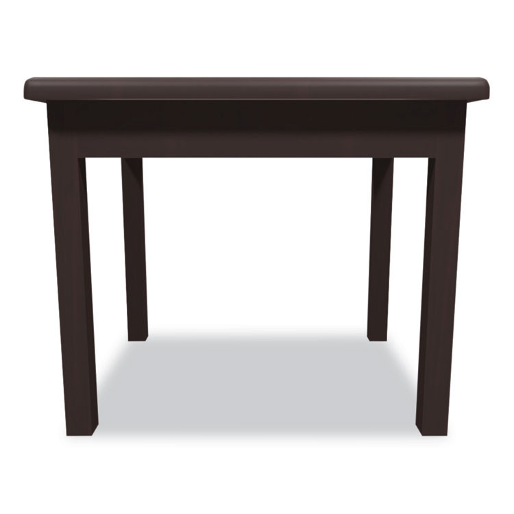 HON COMPANY 80193NN Laminate Occasional Table, Rectangular, 24w x 20d x 20h, Mahogany