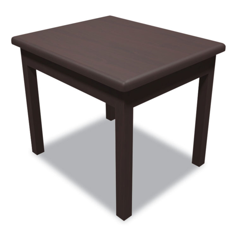 HON COMPANY 80193NN Laminate Occasional Table, Rectangular, 24w x 20d x 20h, Mahogany