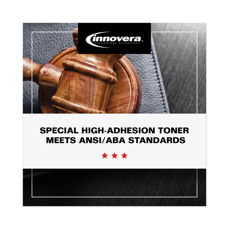 INNOVERA 83061TMICR Remanufactured Black High-Yield MICR Toner, Replacement for 61XM (C8061XM), 10,000 Page-Yield