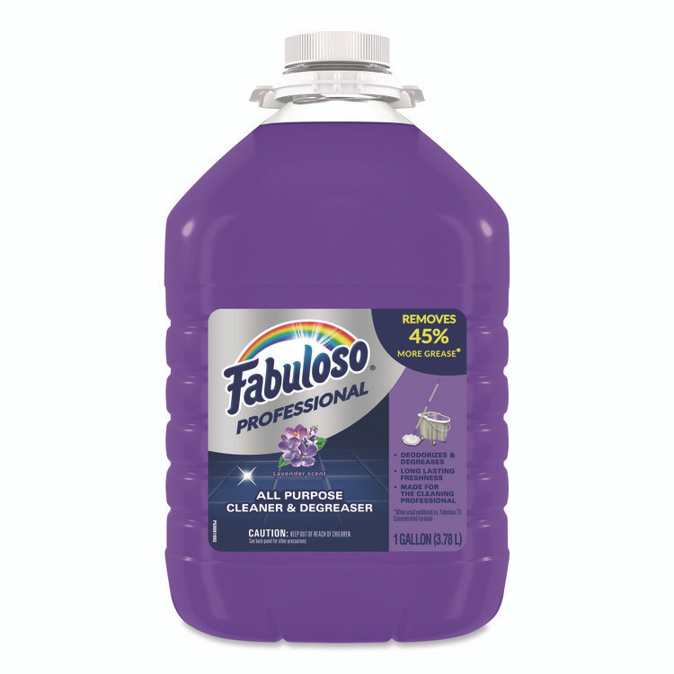 COLGATE PALMOLIVE, IPD. Fabuloso® 05253EA All-Purpose Cleaner, Lavender Scent, 1 gal Bottle