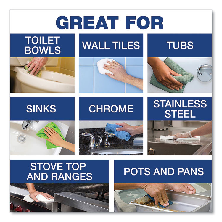 PROCTER & GAMBLE Comet® 75350 Disinfecting Cleaner with Bleach, 32 oz, Plastic Spray Bottle, Fresh Scent, 6/Carton