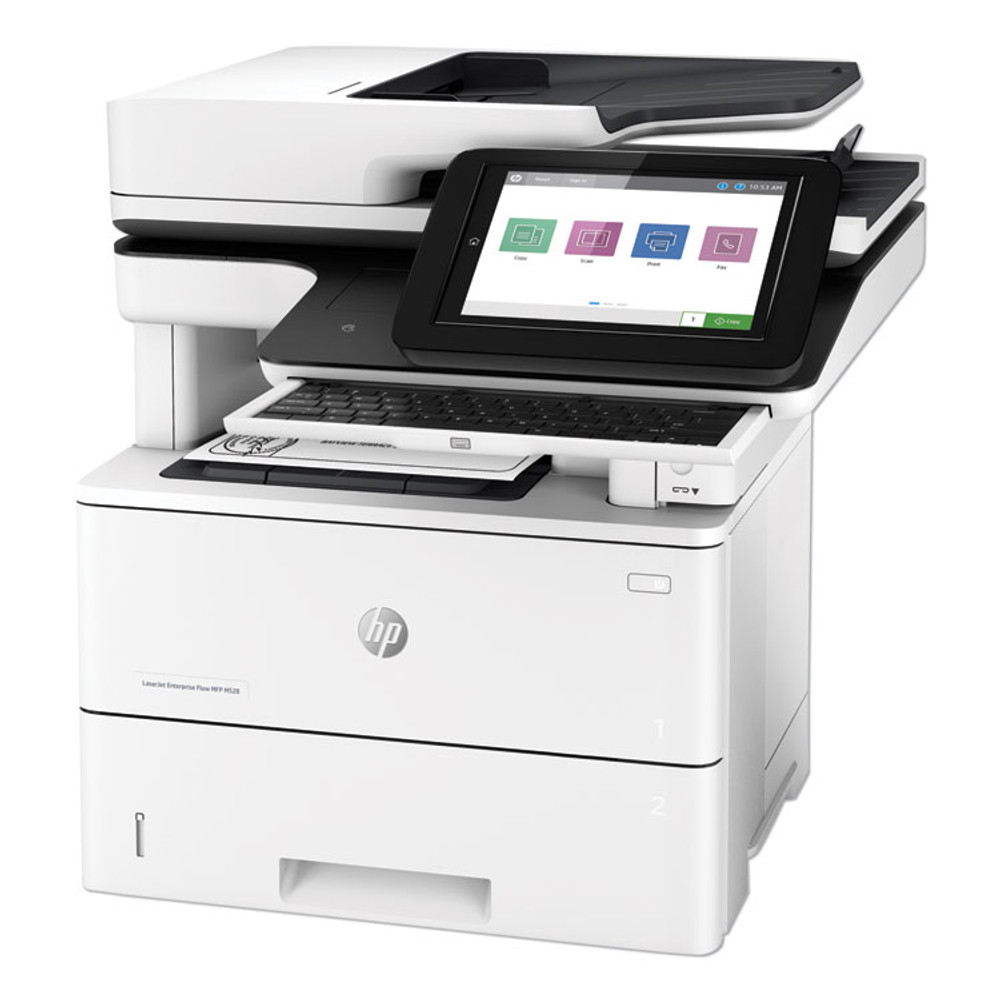 HP INC 1PV67A LaserJet Enterprise Flow MFP M528z Wireless Multifunction Laser Printer, Copy/Fax/Print/Scan