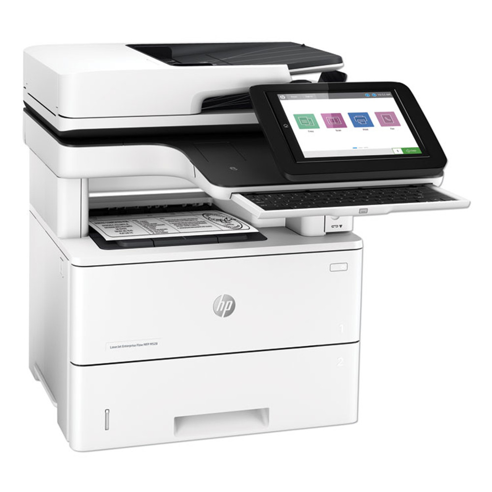 HP INC 1PV67A LaserJet Enterprise Flow MFP M528z Wireless Multifunction Laser Printer, Copy/Fax/Print/Scan