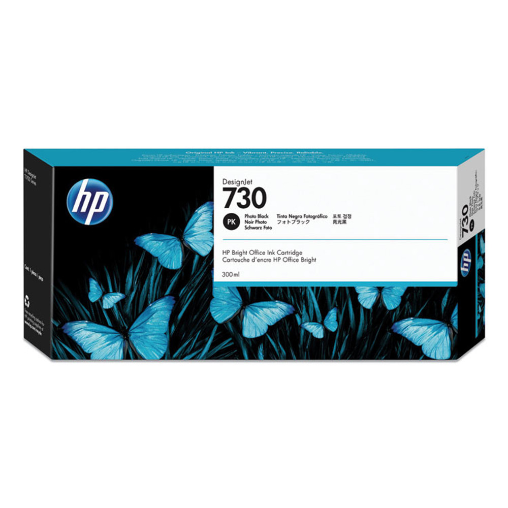 HEWLETT PACKARD SUPPLIES HP P2V73A HP 730, (P2V73A) Photo Black Original Ink Cartridge