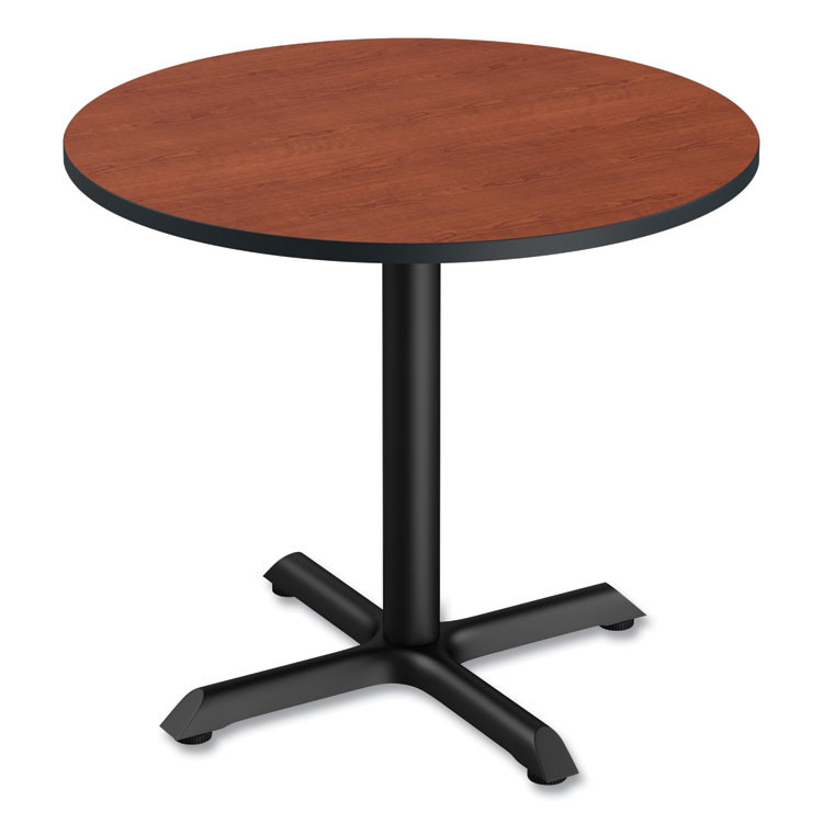 ALERA TTRD36CM Reversible Laminate Table Top, Round, 35.5" Diameter, Medium Cherry/Mahogany