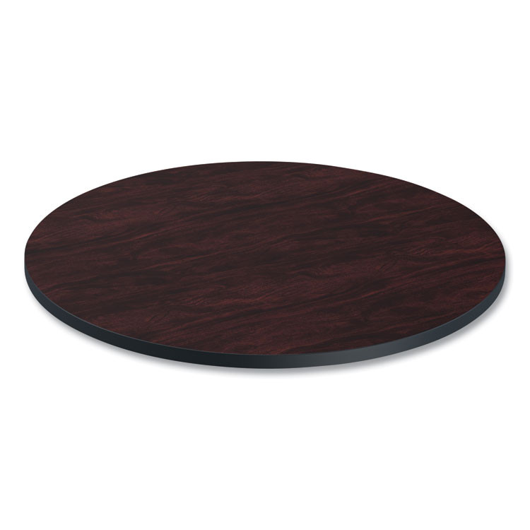 ALERA TTRD36CM Reversible Laminate Table Top, Round, 35.5" Diameter, Medium Cherry/Mahogany